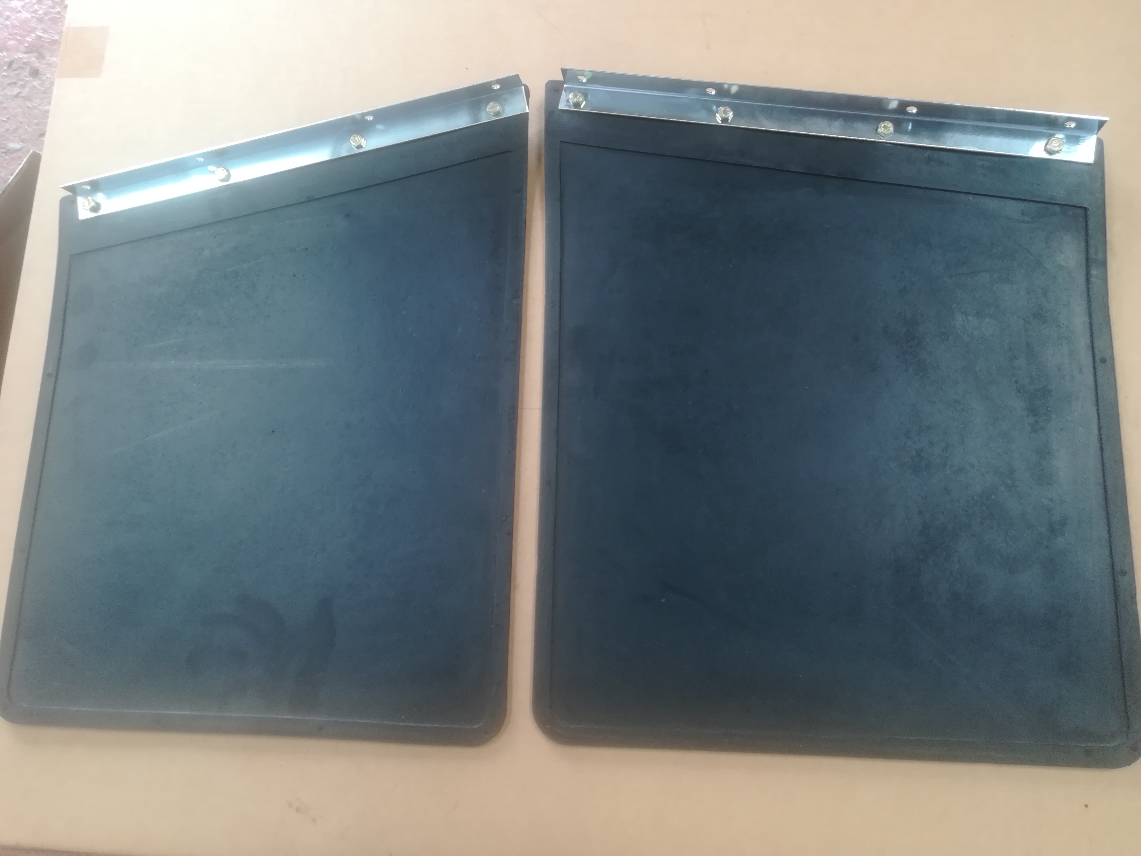Product image: ;AND ROVER SERIES REAR MUD FLAPS UK MADE